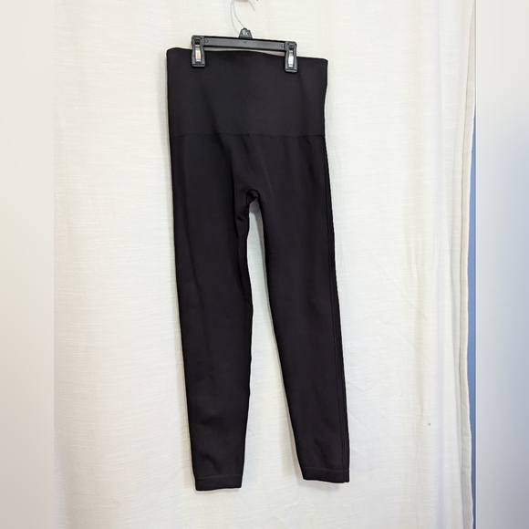 Spanx look at me now seamless tummy control black leggings size L - Picture 5 of 8